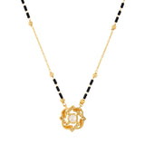 Gold Essentials Saubhagya American Diamond Mangalsutra