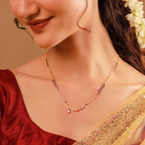Gold Essentials Forever Yours American Diamond Mangalsutra