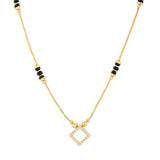 Gold Essentials Gloria American Diamond Mangalsutra