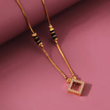 Gold Essentials Gloria American Diamond Mangalsutra