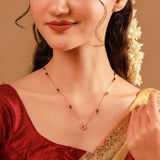 Gold Essentials Gloria American Diamond Mangalsutra