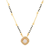 Gold Essentials Flora American Diamond Mangalsutra