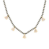Gold Essentials Sanjh American Diamond Mangalsutra