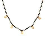 Gold Essentials Chandni American Diamond Mangalsutra