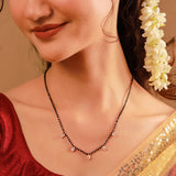 Gold Essentials Chandni American Diamond Mangalsutra