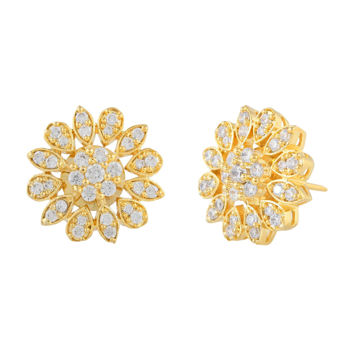 Diamond Earrings Waman Hari Pethe Sparkling Elegance Radiant