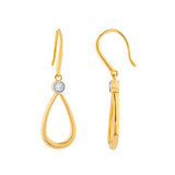 Whisper Drop Lab-Grown Diamond Earrings