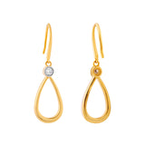 Whisper Drop Lab-Grown Diamond Earrings
