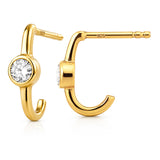 Solista Lab-Grown Diamond Stud Earrings