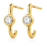 Solista Lab-Grown Diamond Stud Earrings