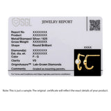Solista Lab-Grown Diamond Stud Earrings