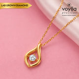 Elysian Drop Lab-Grown Diamond Pendant