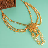 Gold Opulence Divya Bridal Jada Billa Choti with Ear Chains