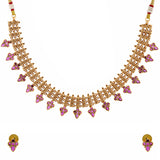 Gold Opulence Rajnidhi Temple Necklace Set