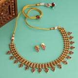 Gold Opulence Rajnidhi Temple Necklace Set
