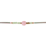 Designer Multicolored Thread Rakhi With Roli Chaawal Pack | Voylla