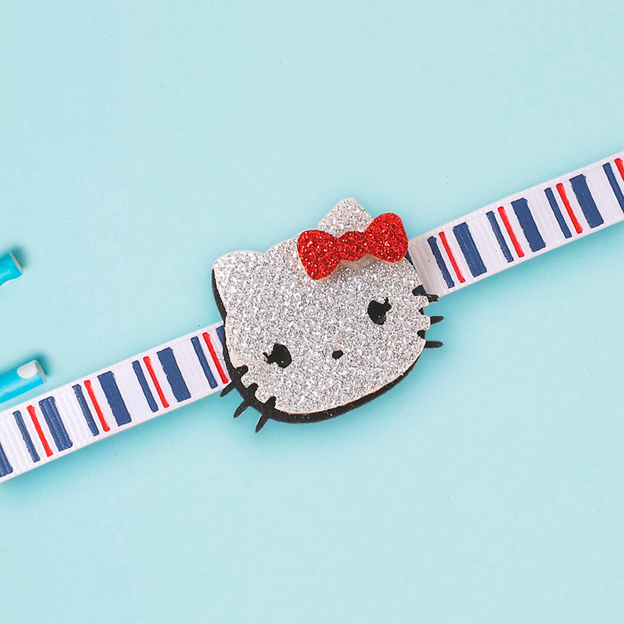 Adorable Kitty Kids Rakhi With Roli Chaawal Pack | Voylla Rakhi