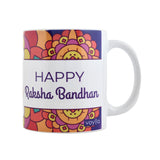 Evil Eye Rakhi Gift Set for Brother with Printed Coffee Mug