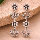 Work Essentials Layered Floral Earrings