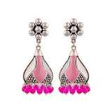 Rangabati Floral Jhumka Earrings