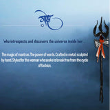 Moksha Damru Trishul Earrings