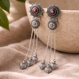 Mandala Tassels Drop Earrings