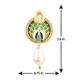 Manmayi Peacock Dance Earrings