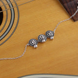 Taal Mridang Tabla Motifs Anklet