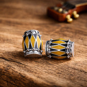 Taal Mridang Dholki Stud Earrings