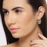 Taal Mridang Dholki Stud Earrings