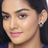 Nayantara Petals Motif Stud Earrings
