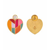 Valentine's Day Mosaic Heart Earrings
