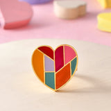 Valentine's Day Mosaic Heart Ring
