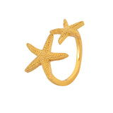 Hawaii Starfish Open Finger Ring