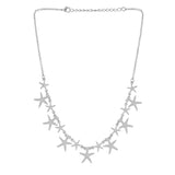 Hawaii Starfish Dangler Silver Necklace