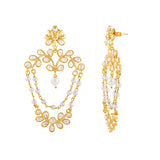 Gota Patti Shahi Jhalar Earrings