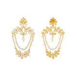 Gota Patti Shahi Jhalar Earrings