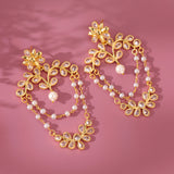 Gota Patti Shahi Jhalar Earrings