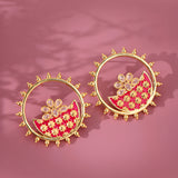 Gota Patti Shahi Aabha Earrings