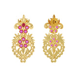 Gota Patti Phoolra Zari Earrings