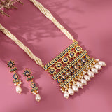 Gota Patti Shahi Darbar Necklace Set