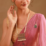 Gota Patti Shahi Darbar Necklace Set
