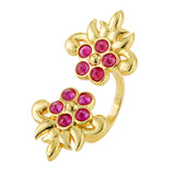 Gota Patti Phoolra Zari Ring
