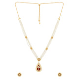 Gota Patti Surya Moti Haar Necklace Set