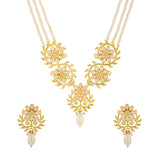 Gota Patti Maharani Gulmala Necklace Set