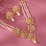 Gota Patti Maharani Gulmala Necklace Set