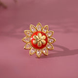 Gota Patti Rang Mahal Ring