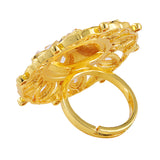 Gota Patti Mandala Pushp Ring