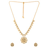 Gota Patti Mandala Haar Necklace Set