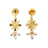 Gota Patti Shahi Guldaasta Necklace Set